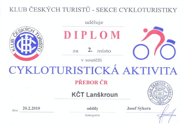 02_Diplom za druhe misto v prebotu republiky 2009.jpg